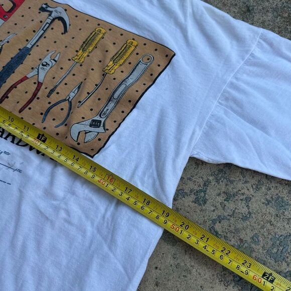 RARE 90’s Home Improvement “Live For Hardware” Vintage Single Stitch Shirt - Picture 3 of 4
